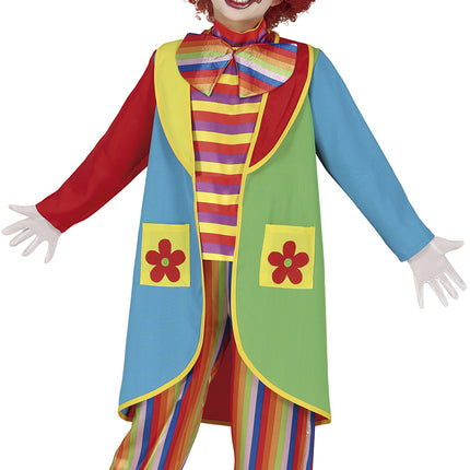 Costume de clown coloré pour enfant