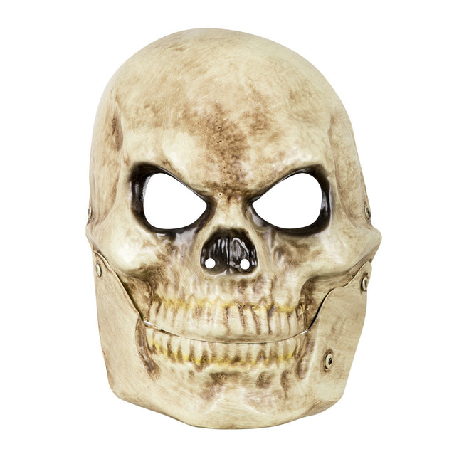 Masque d'Halloween Crâne Mâchoire mobile
