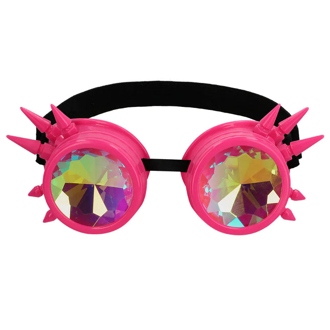 Festival de lunettes rose fluo