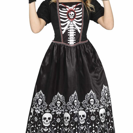 Costume d'Halloween Gothique Fille Reine