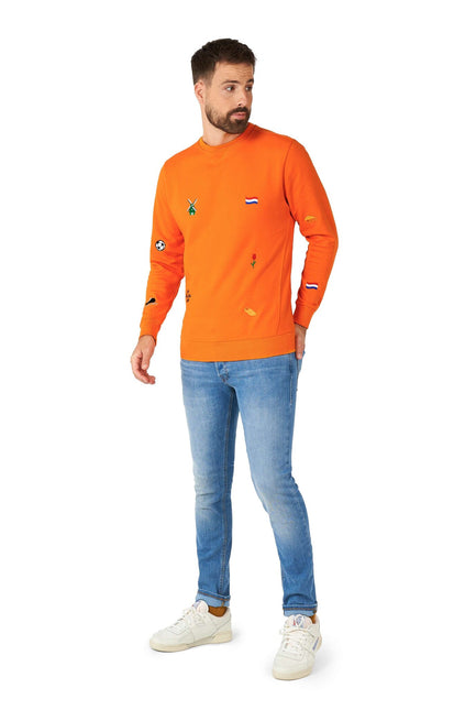 Orange Holland Hup Pull Hommes <tc>OppoSuits</tc>