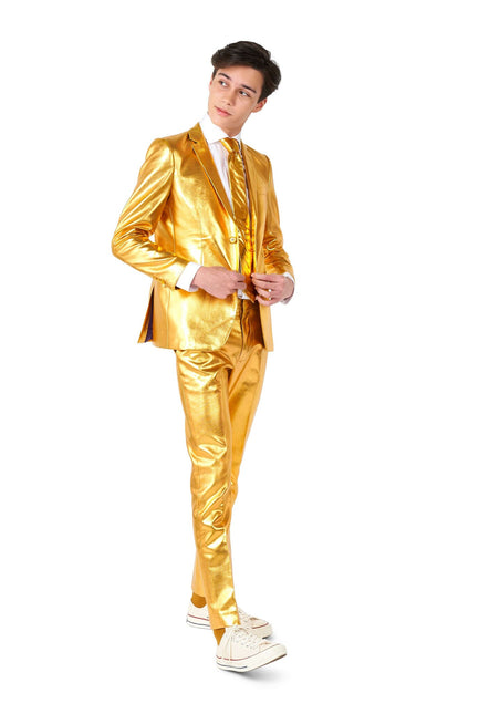Costume d'or Garçon Ado <tc>OppoSuits</tc>