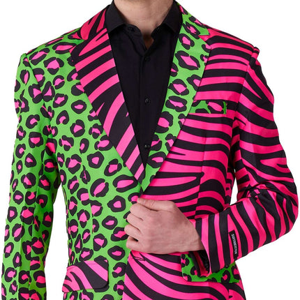 Panther Tiger Neon Blazer Hommes <tc>Suitmeister</tc>