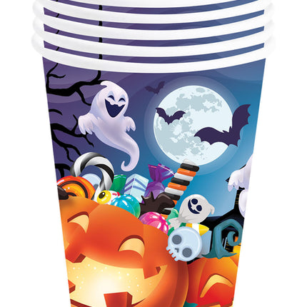 Tasses d'Halloween Citrouilles 240ml