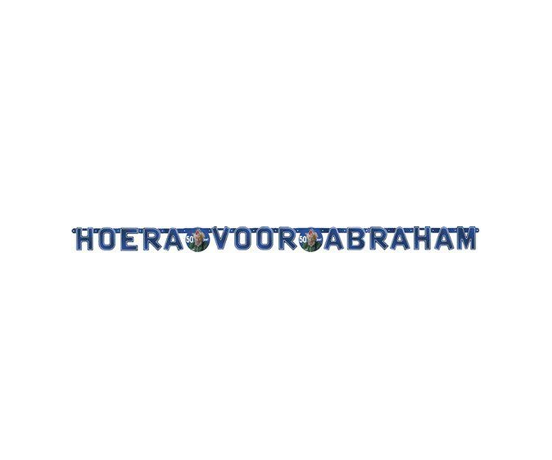 Guirlande de lettres d'Abraham 3m