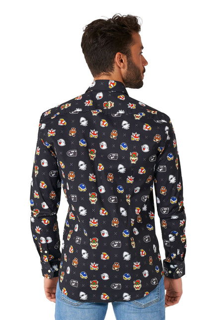 Chemise Super Mario Bad Guys Hommes <tc>OppoSuits</tc>