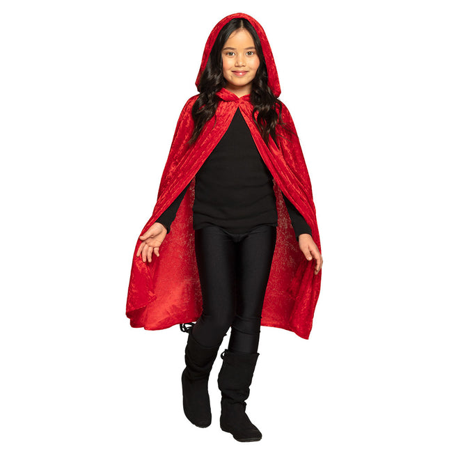 Cape d'Halloween rouge 1,15 m