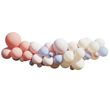 Arche de ballons Pastel Boho Homemade Set