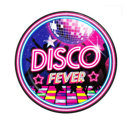Disco 70S Assiettes 23cm 6pcs
