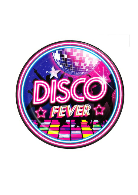 Disco 70S Assiettes 23cm 6pcs