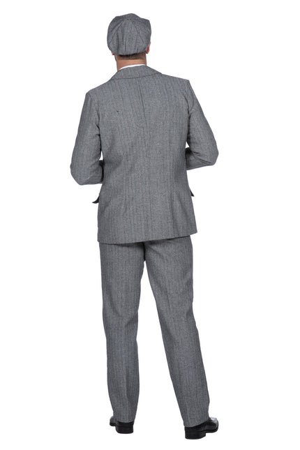 Costume Veste homme des années folles Gris