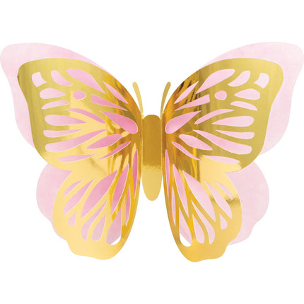 Décoration murale papillon 3pcs