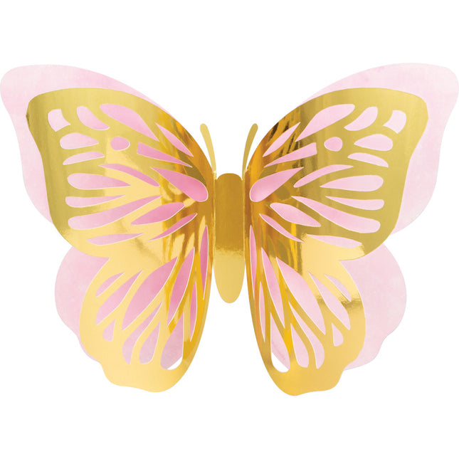 Décoration murale papillon 3pcs