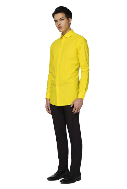 Chemise jaune Hommes <tc>OppoSuits</tc>