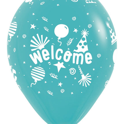 Ballons Welcome Fashion Solid Mix 30cm 25pcs