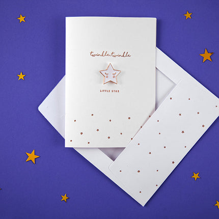Carte de vœux Twinkle Little Star 14.8cm