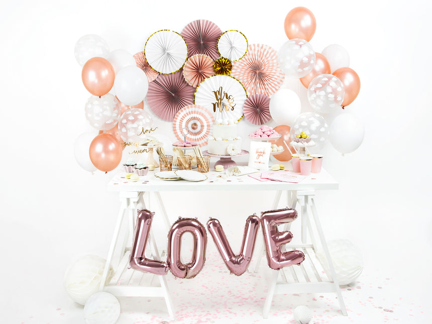 Eventails en papier blanc 23-40cm 3 pièces