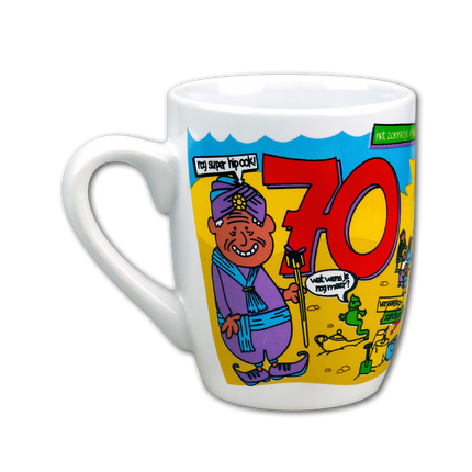 Mug 70 ans 12cm