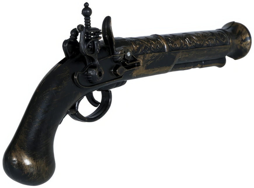 Faux pistolet de pirate 28cm