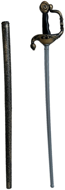 Fausse épée avec fourreau 66cm