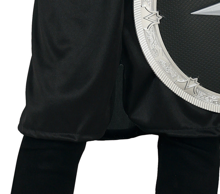 Costume de chevalier garçon noir