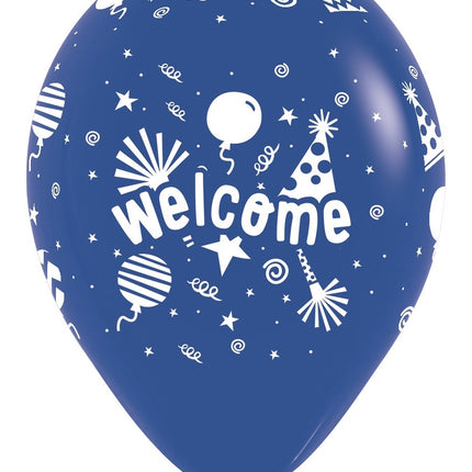 Ballons Welcome Fashion Solid Mix 30cm 25pcs