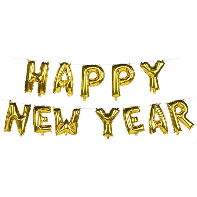 Guirlande de lettres de bonne année Ballons de baudruche 8m