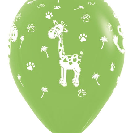 Ballons Jungle Animals Mix 30cm 25pcs