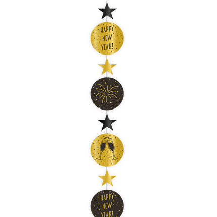 Décoration suspendue Happy New Year 120cm