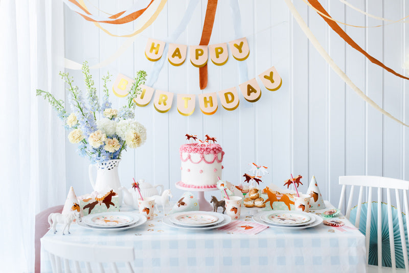 Assiettes Cheval 18cm 6pcs