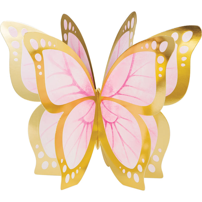 Décoration de table papillon 3pcs