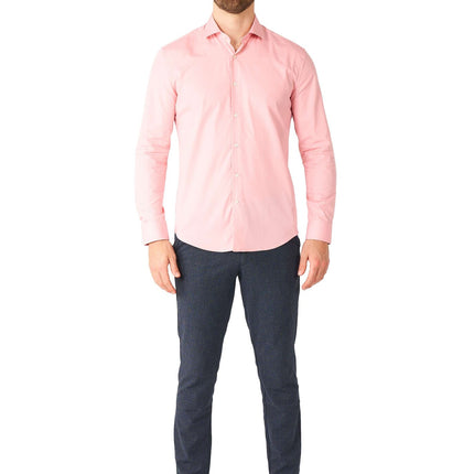 Chemise rose pâle pour hommes <tc>OppoSuits</tc>