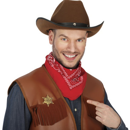 Badge Gold Sheriff