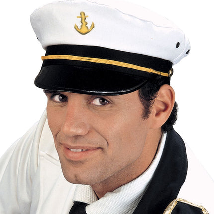 Capuchon blanc noir Capitaine