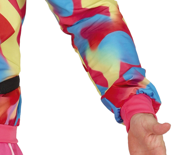 Neon 80S Costume Coloured Men's