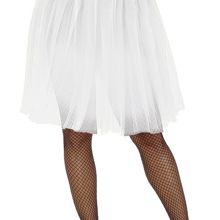 Tutu blanc pour dames 60cm