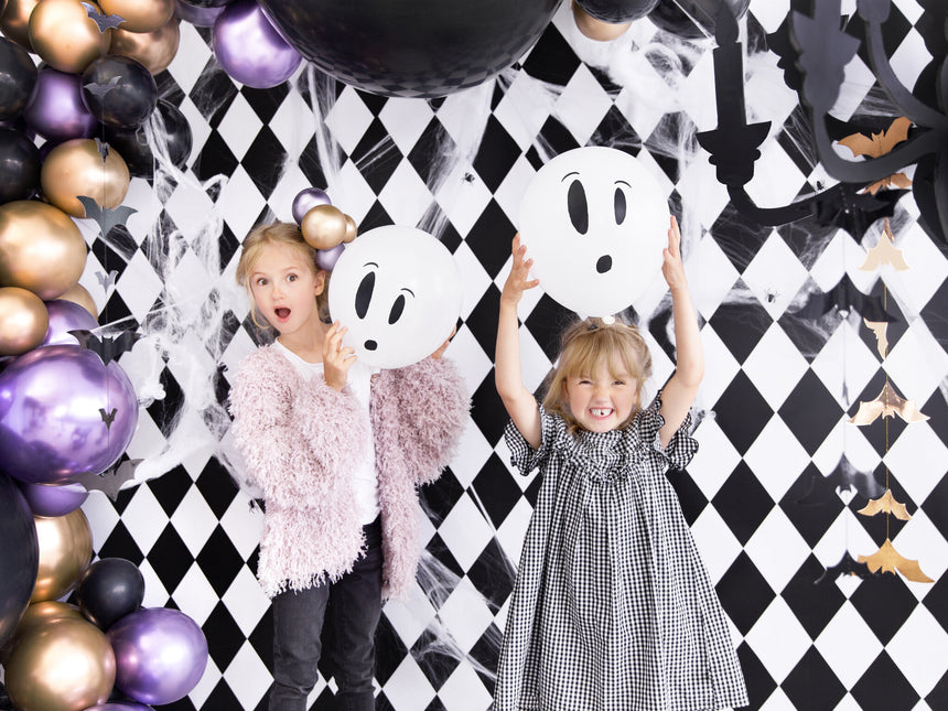 Halloween Balloons Blacklight 27cm 3pcs