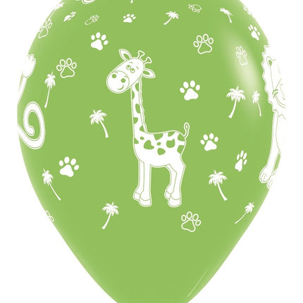 Ballons Jungle Animals Fashion Mix 30cm 25pcs
