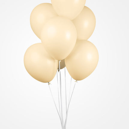Ballons de couleur pêche Macaron pastel 30cm 25pcs