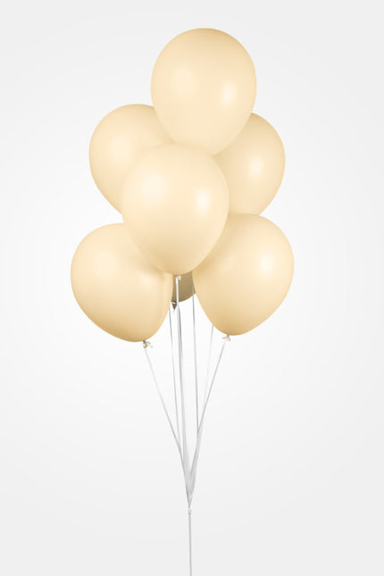 Ballons de couleur pêche Macaron pastel 30cm 25pcs