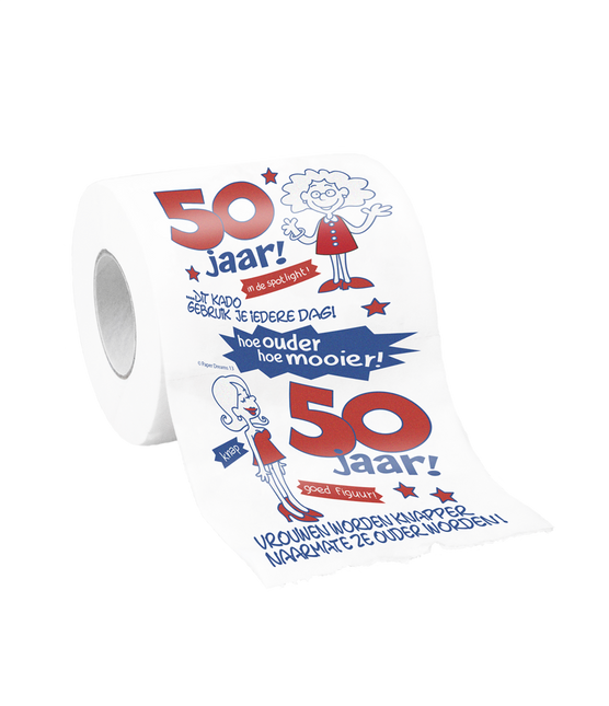Papier toilette 50 ans Femme