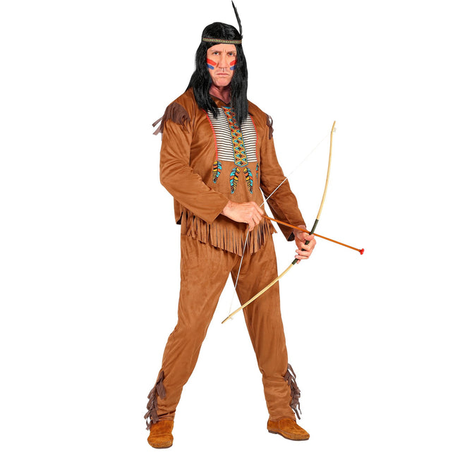 Costume indien Homme brun 3 pièces