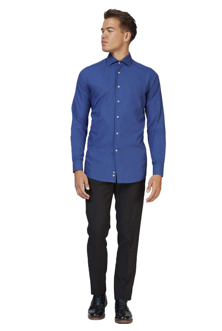 Chemise bleu foncé Hommes <tc>OppoSuits</tc>