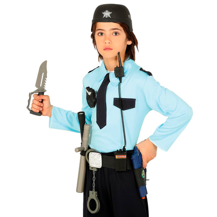 Casque de police à ceinture