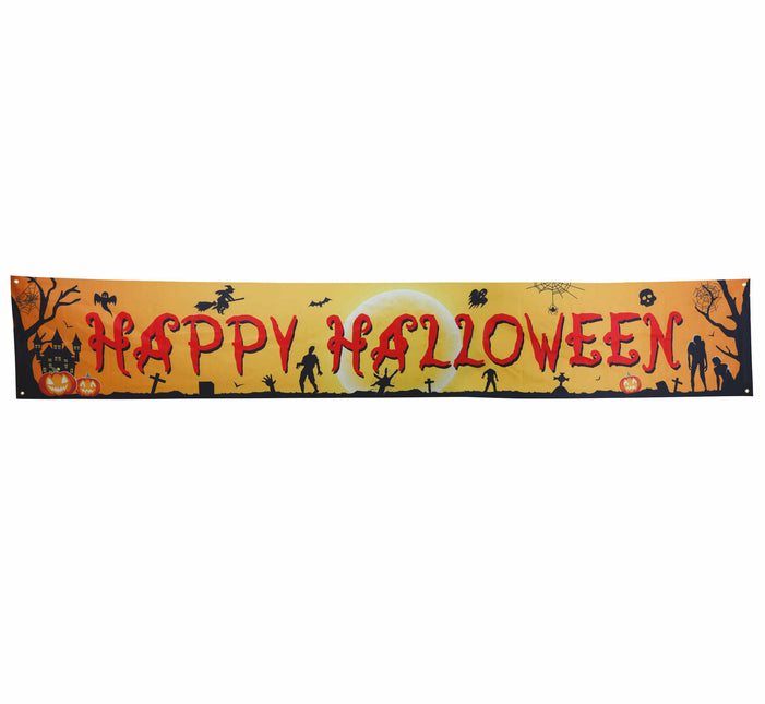 Décoration suspendue Happy Halloween 2.9m