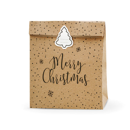 Sacs de fête de Noël Joyeux Noël 3pcs