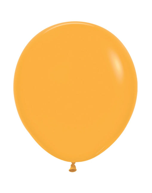 Ballons Moutarde 45cm 25pcs