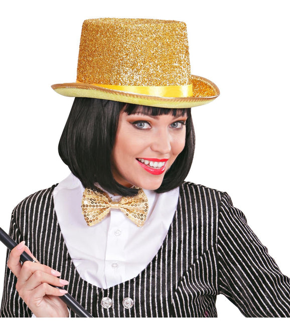 Chapeau d'or haut