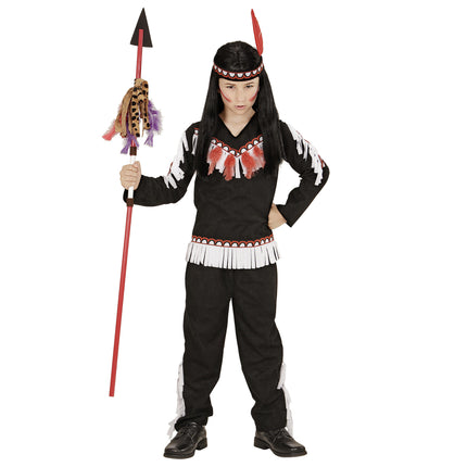 Costume indien garçon noir