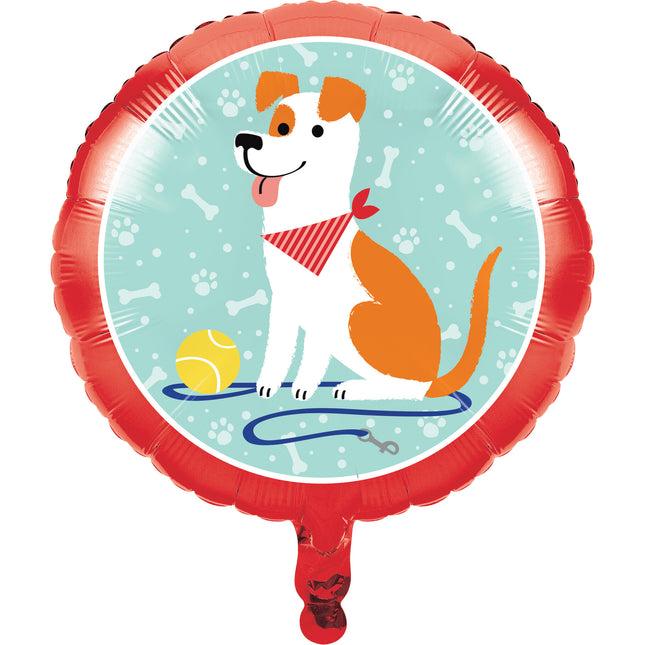 Ballon à l'hélium Chiens 45cm